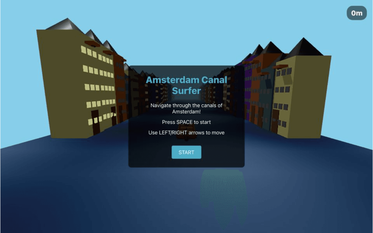 Amsterdam Canal Surfer - Navigate the Iconic Amsterdam Canals screenshot