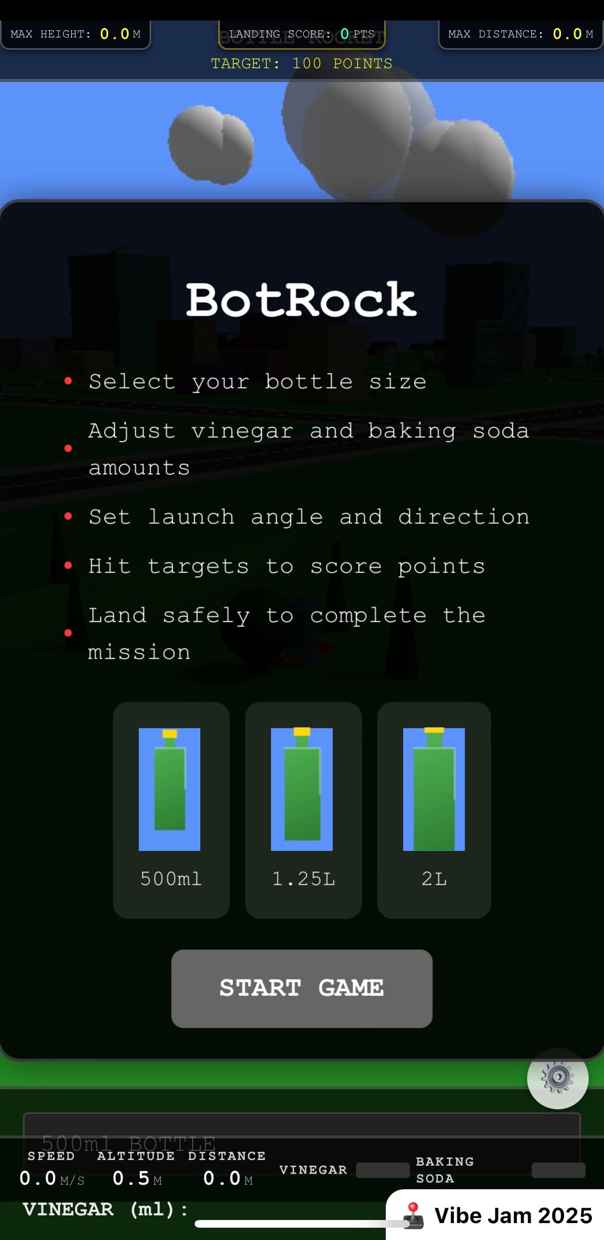 BotRock - The Ultimate Bottle Rocket Simulator screenshot
