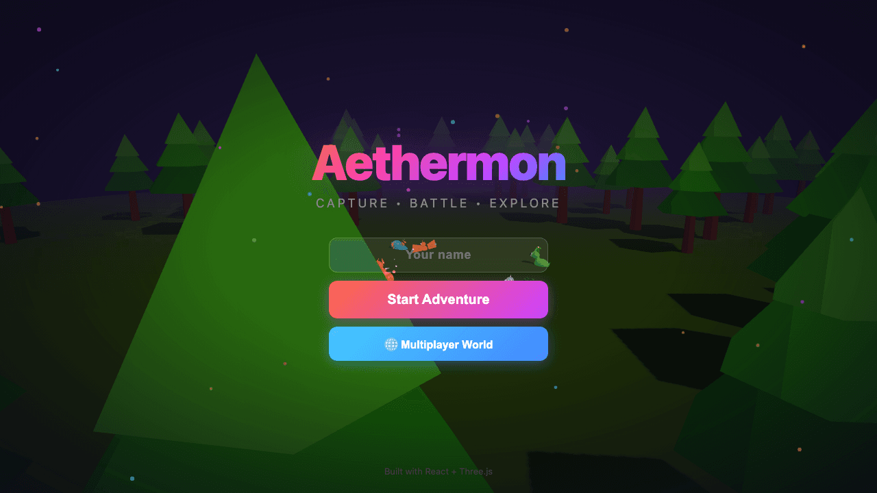 Aethermon screenshot