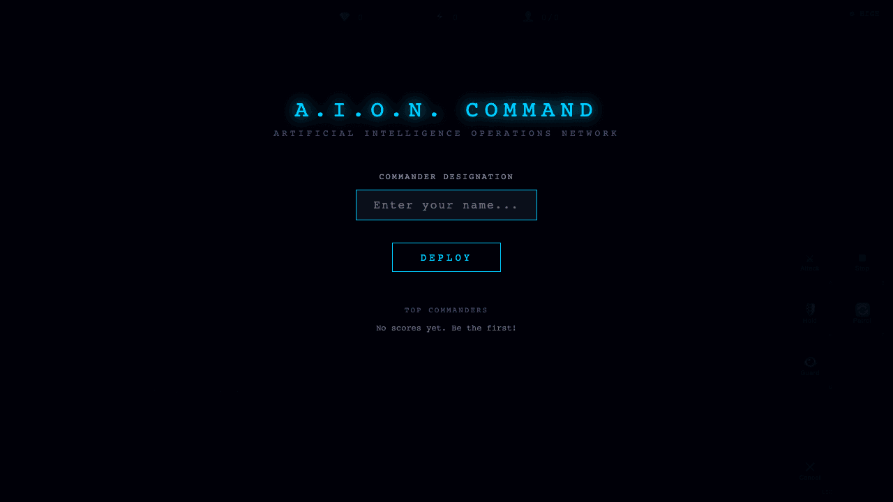 A.I.O.N Commander screenshot