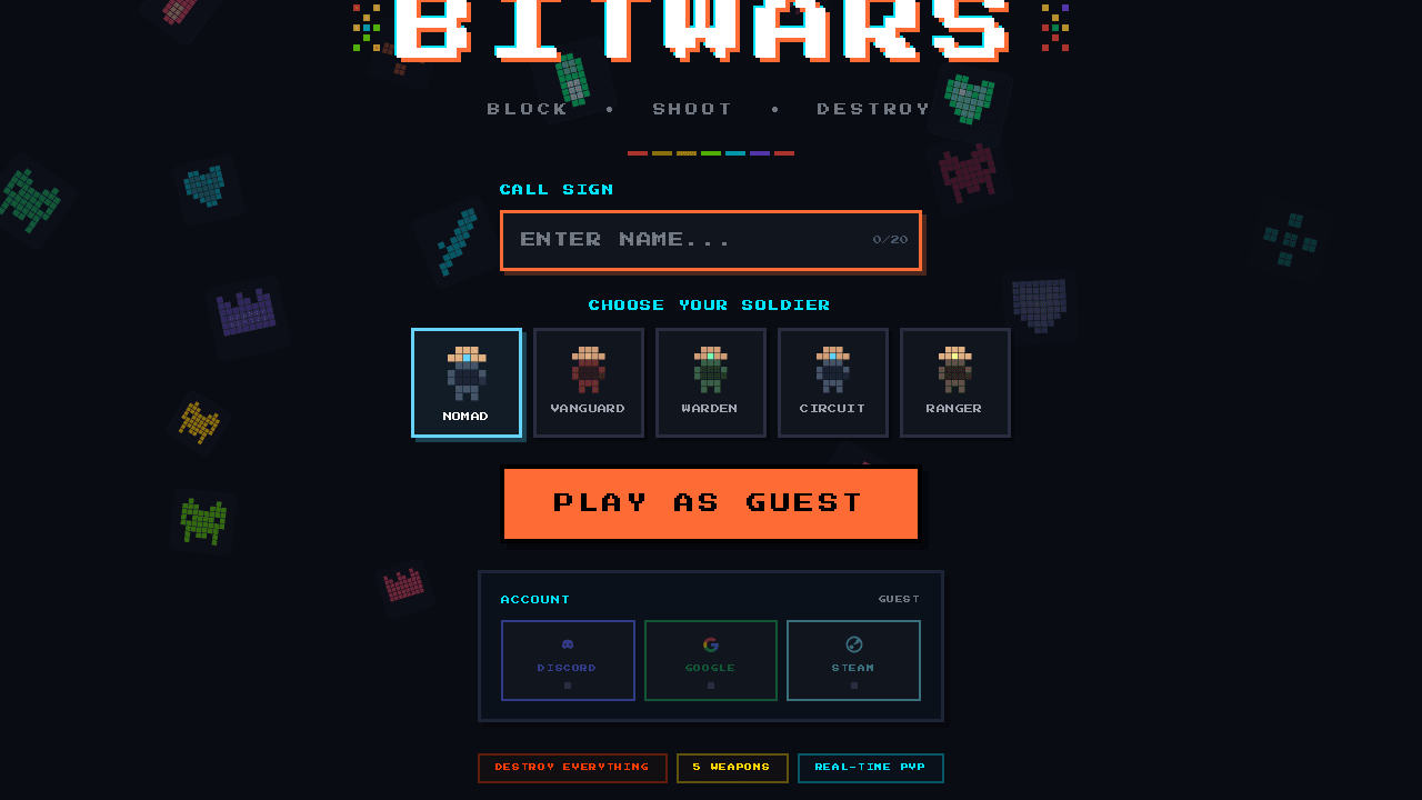 bitwars screenshot
