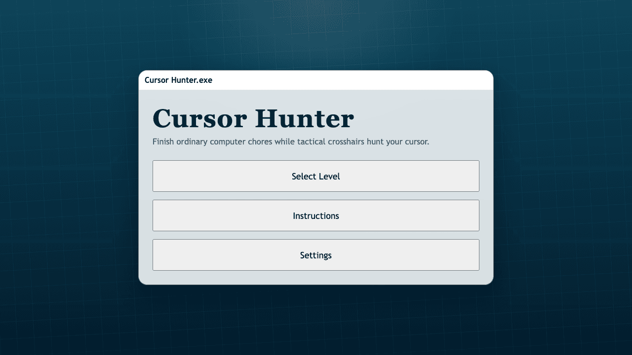 Cursor Hunter screenshot