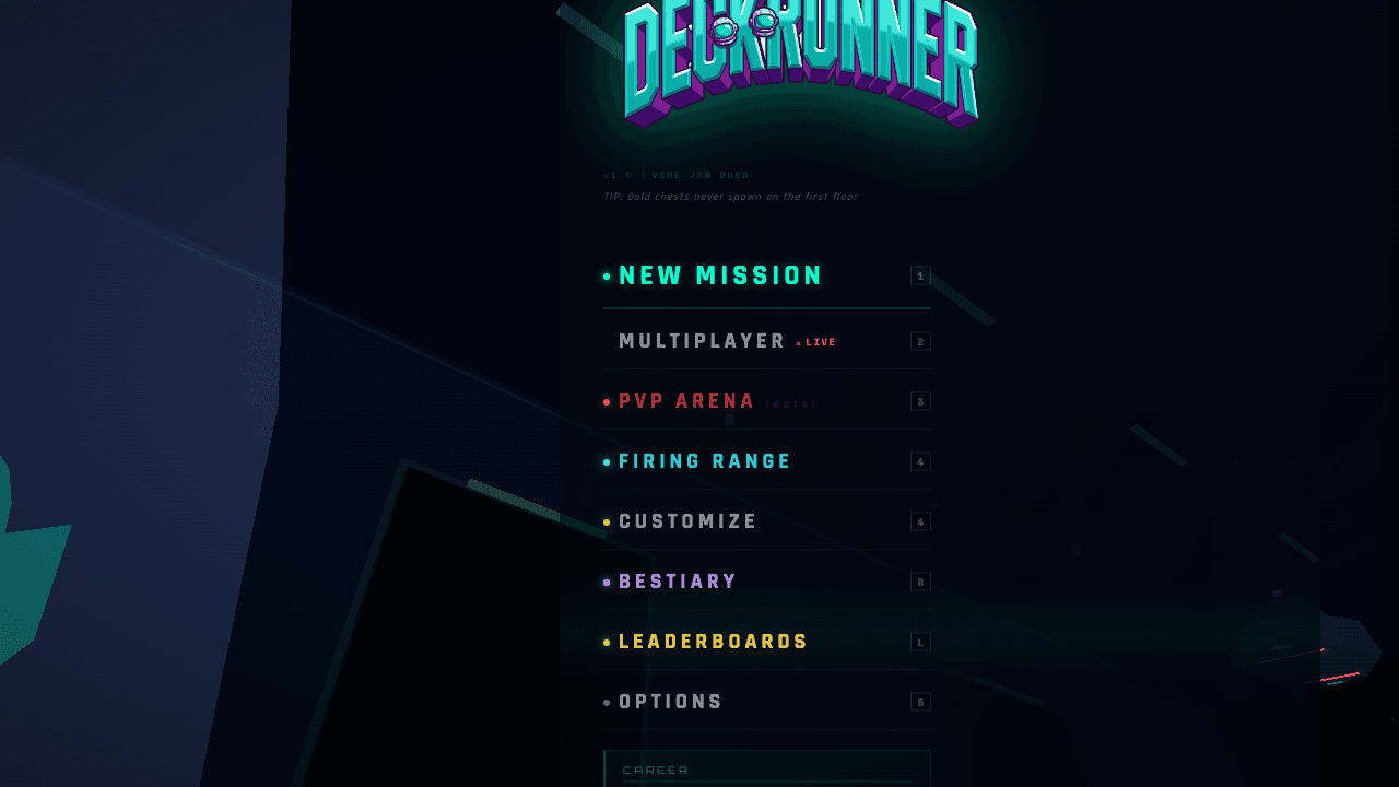 DECKRUNNER screenshot