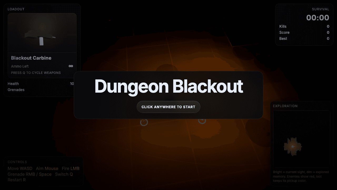 Dungeon Blackout screenshot