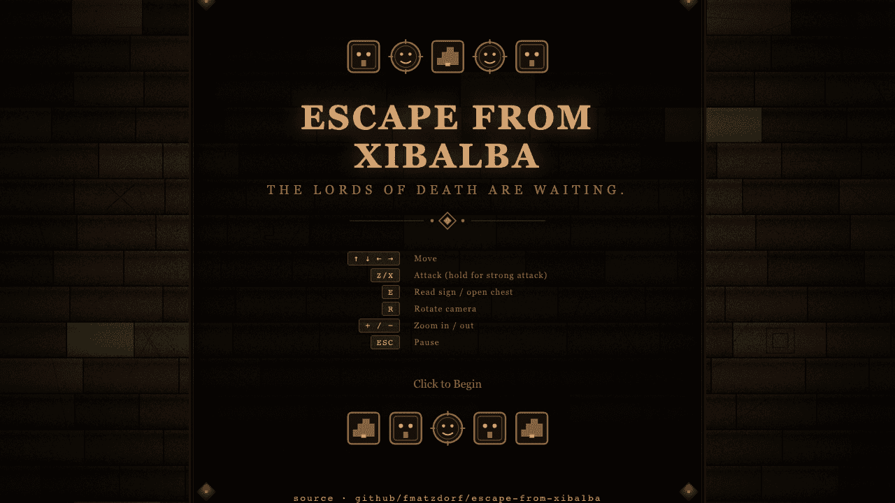 Escape From Xibalba screenshot