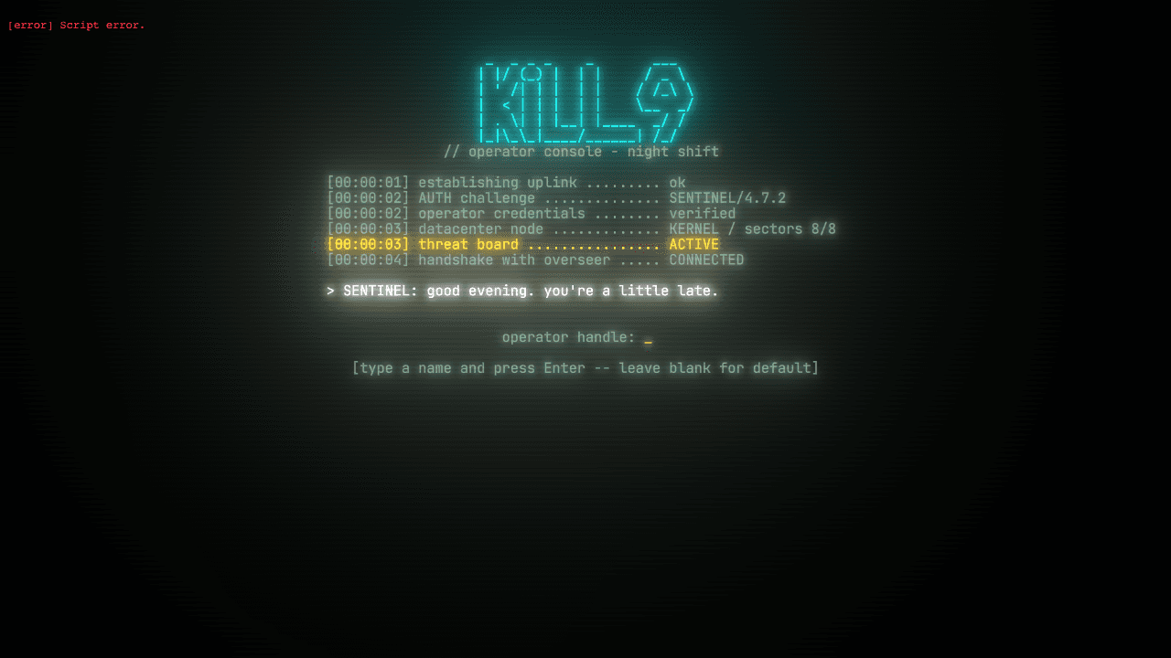 KILL-9 screenshot
