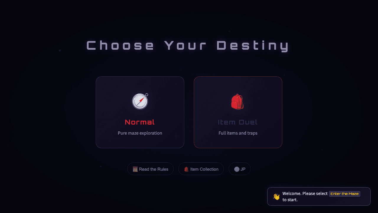 maze duel screenshot