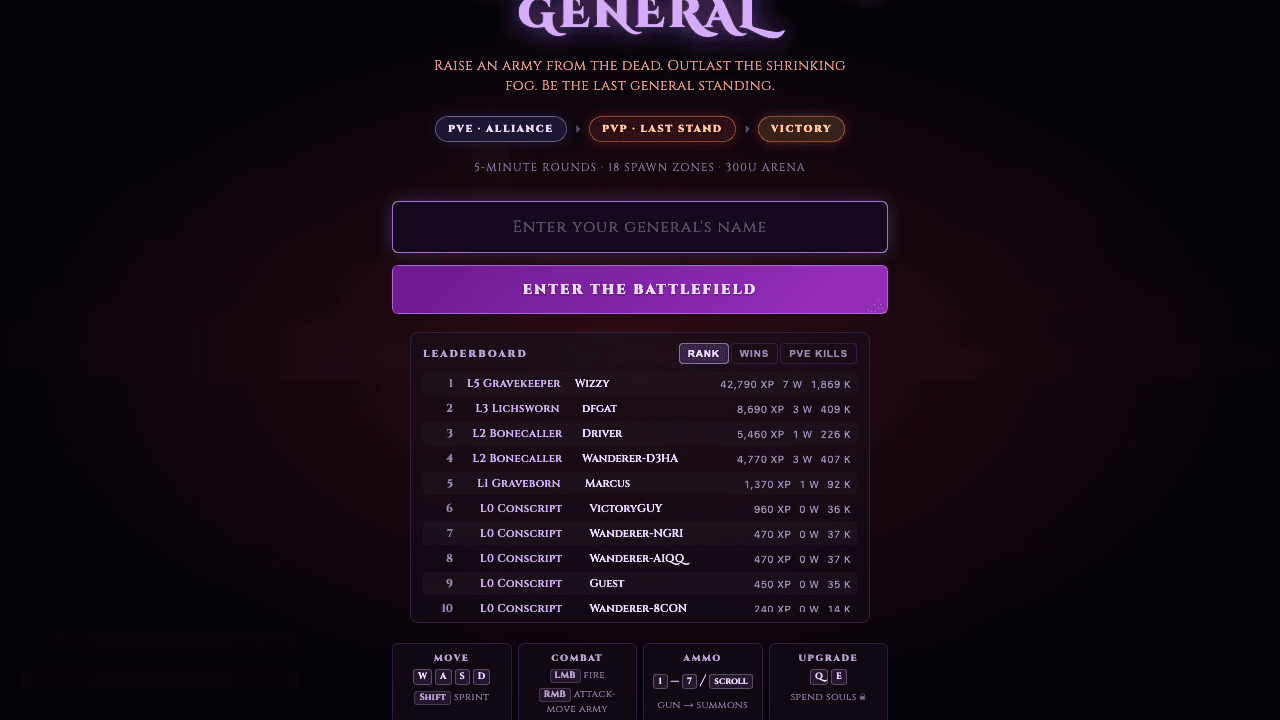 Necromancer General screenshot