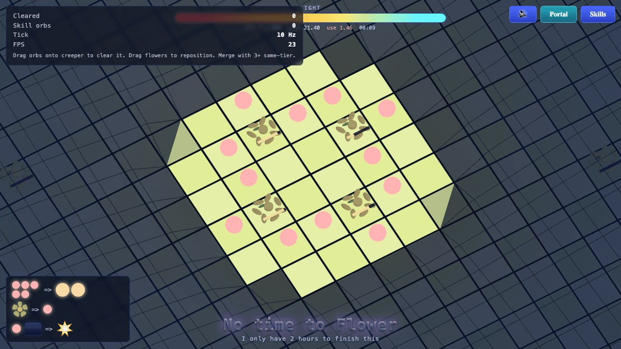 No time to Flower screenshot