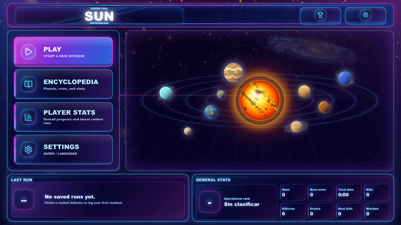 Orbital Sun Defense screenshot