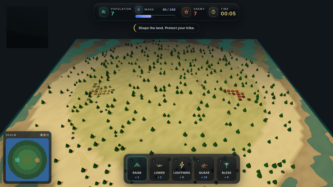 PopulAI screenshot