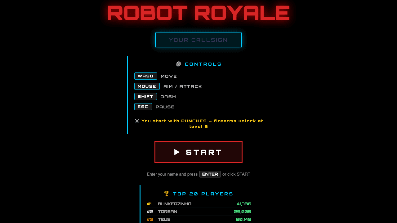Robot Royale screenshot
