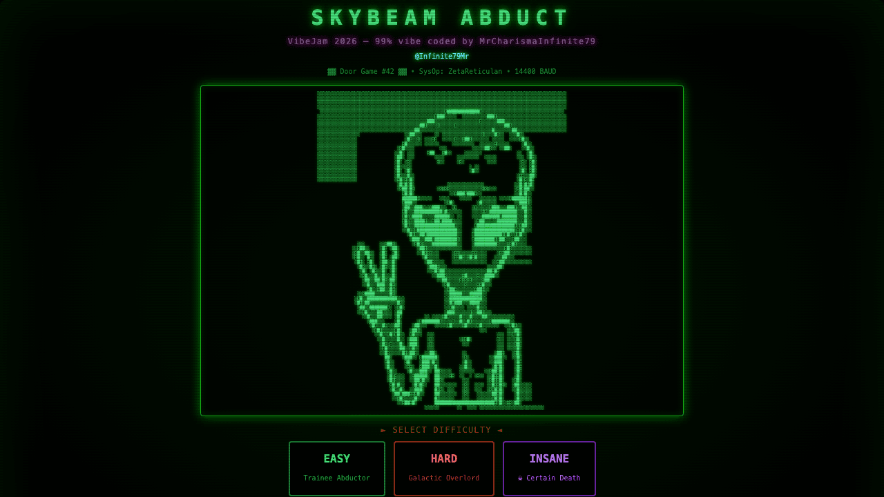 Skybeam Abduct screenshot