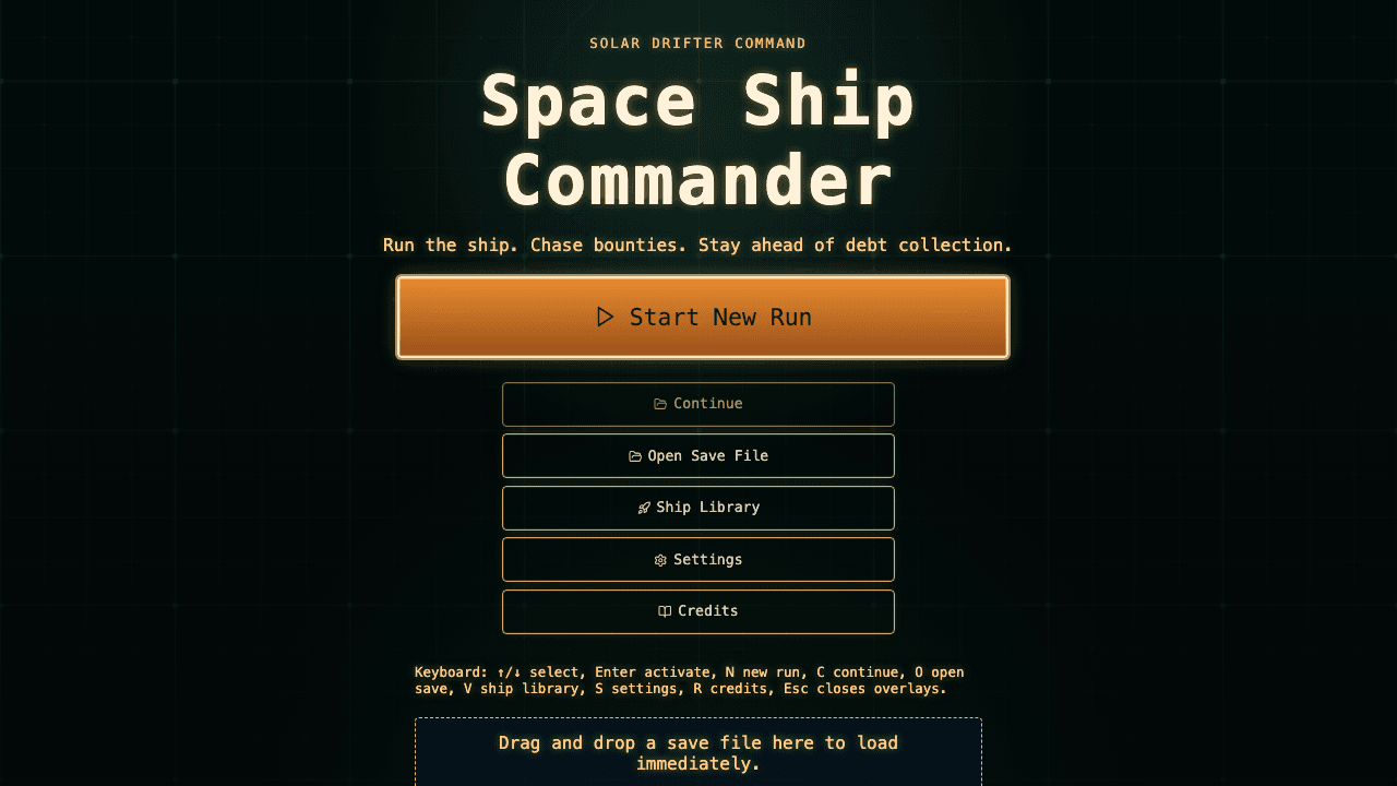 Space Commander screenshot