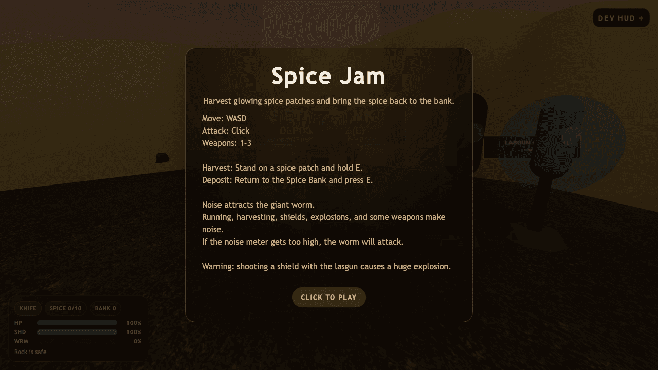 Spice Jam screenshot