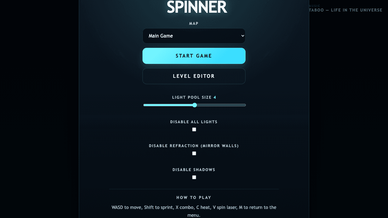 Spinner screenshot