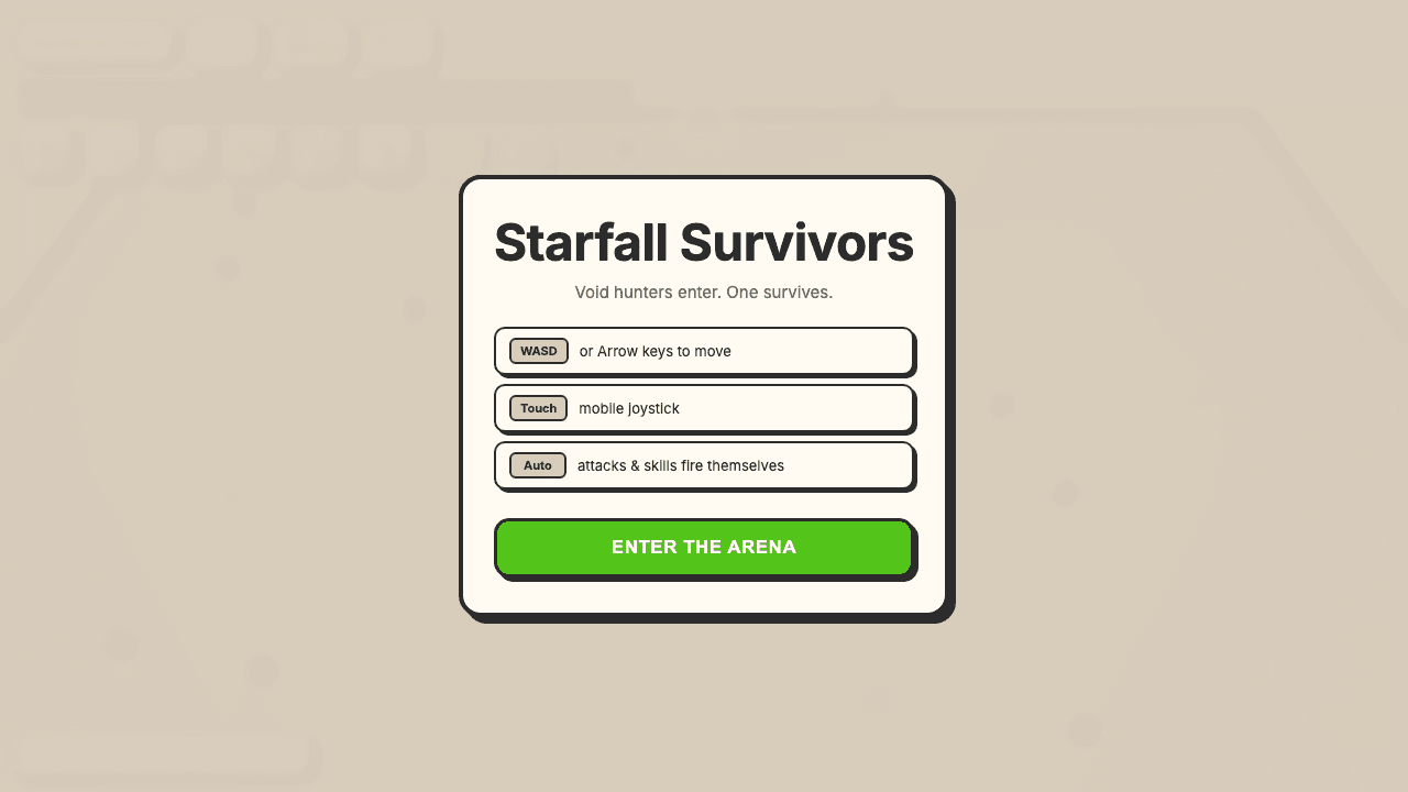 Starfall-Survivor screenshot