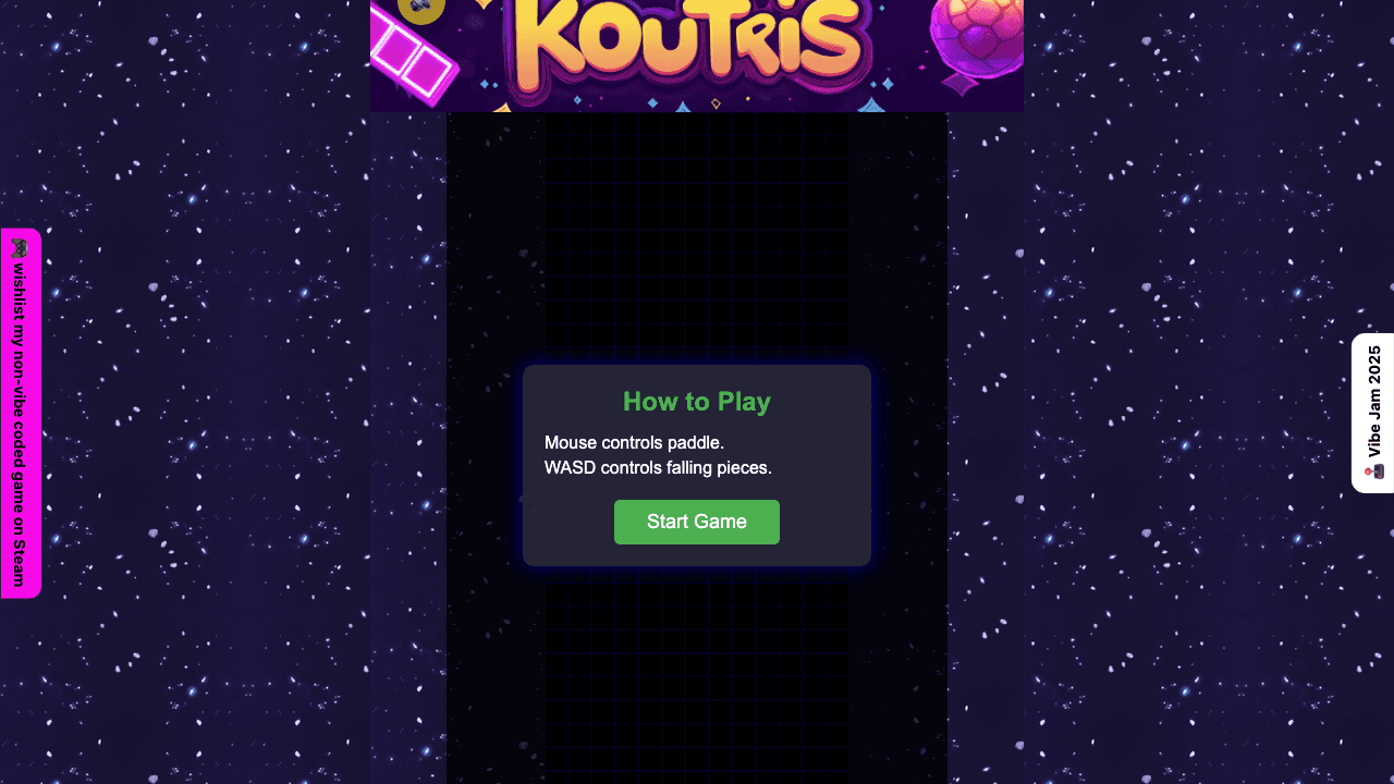 Breakoutris screenshot
