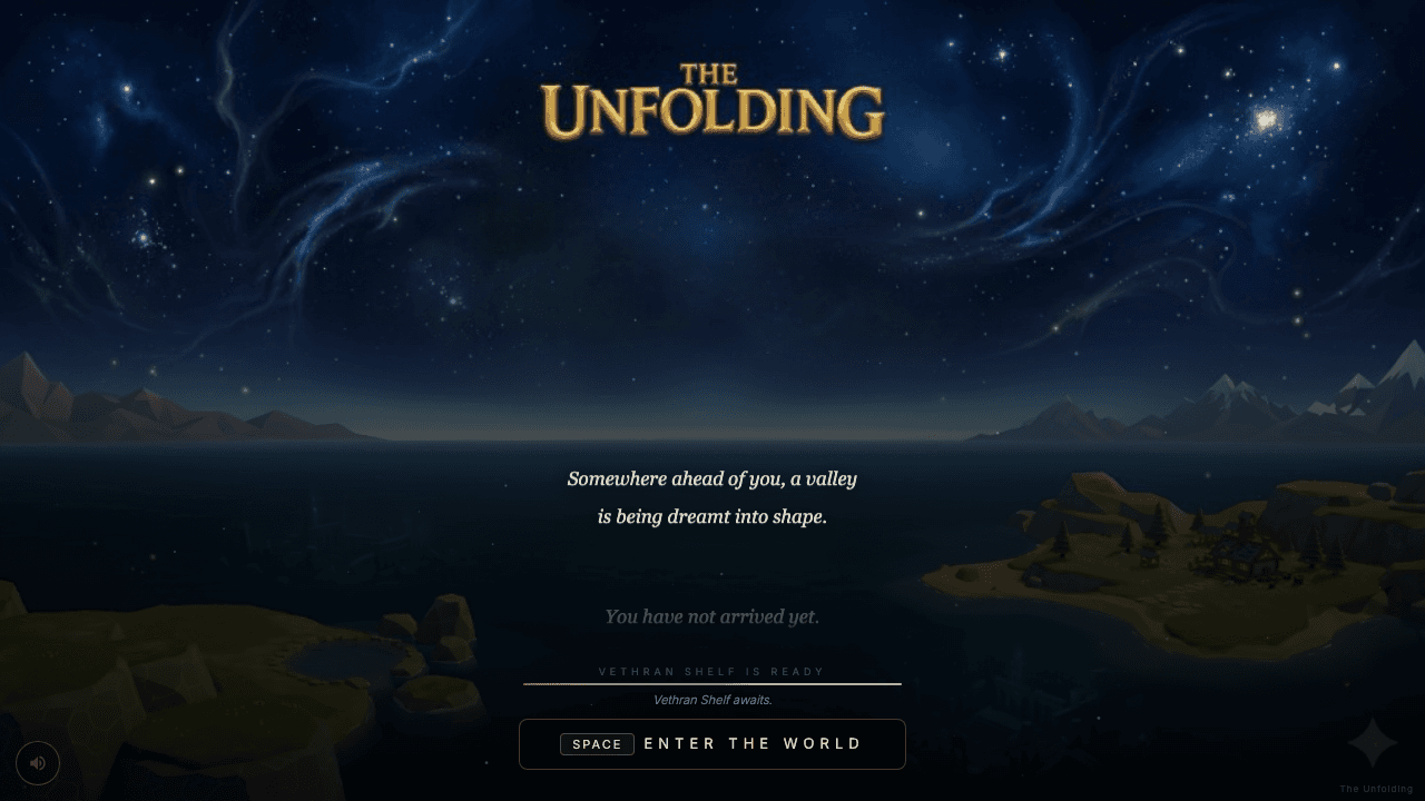 The Unfolding screenshot