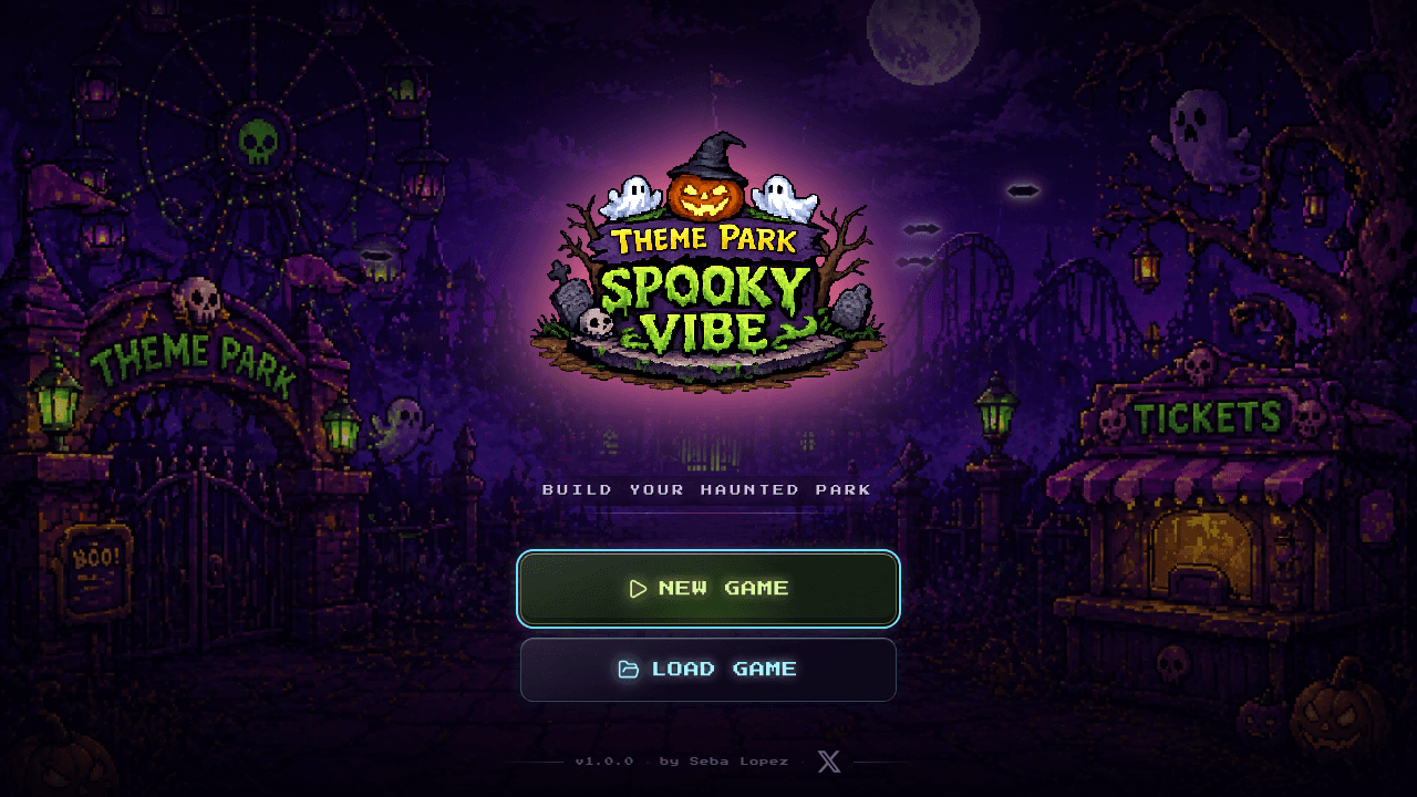 Theme Park Spooky Vibe screenshot