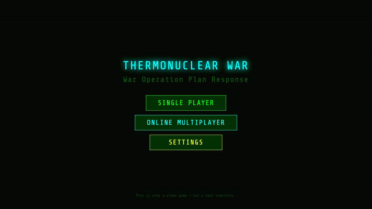 ThermoNuclear War screenshot
