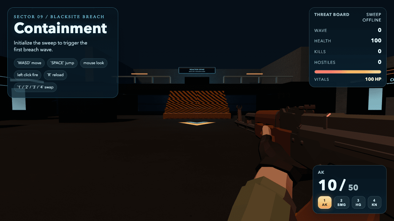 Containment screenshot