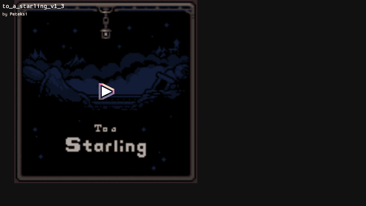 To a Starling screenshot