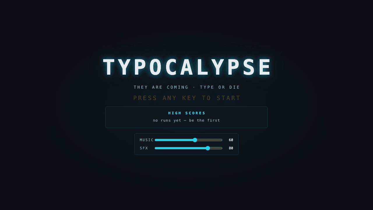 Typocalypse screenshot