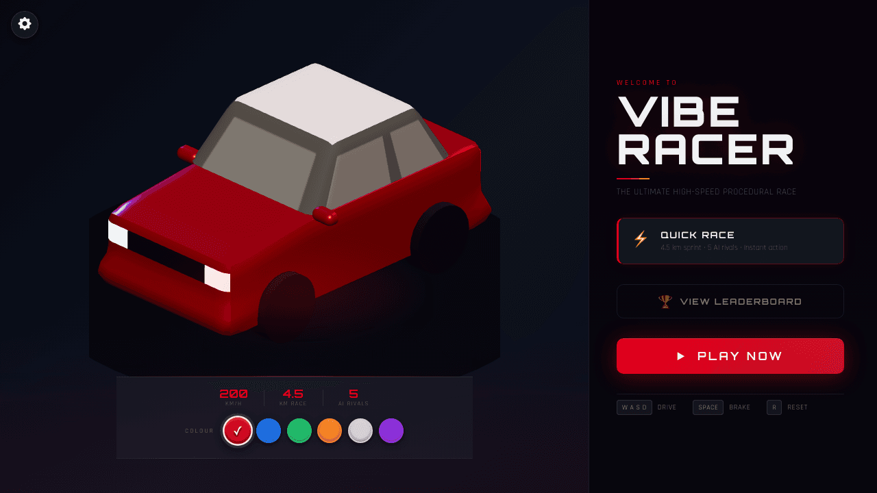 Vibe Racer screenshot