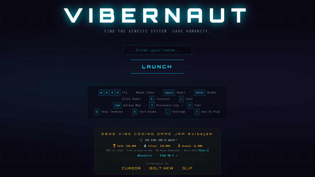Vibernaut screenshot