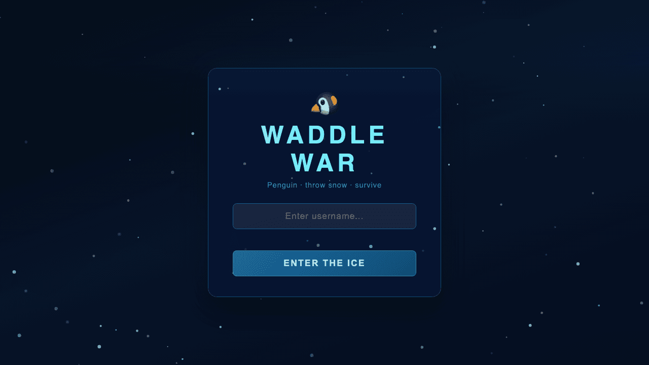 Waddle War screenshot