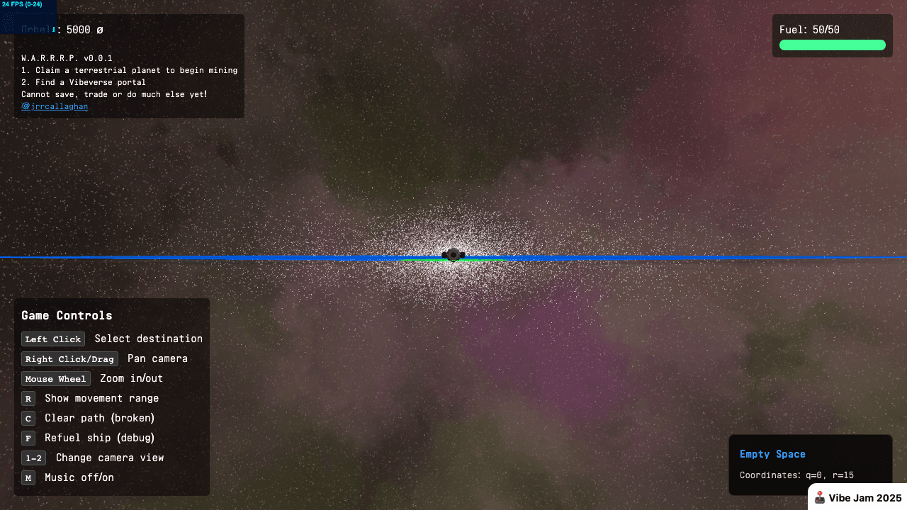 W.A.R.R.R.P. - A space RTS/incremental game screenshot