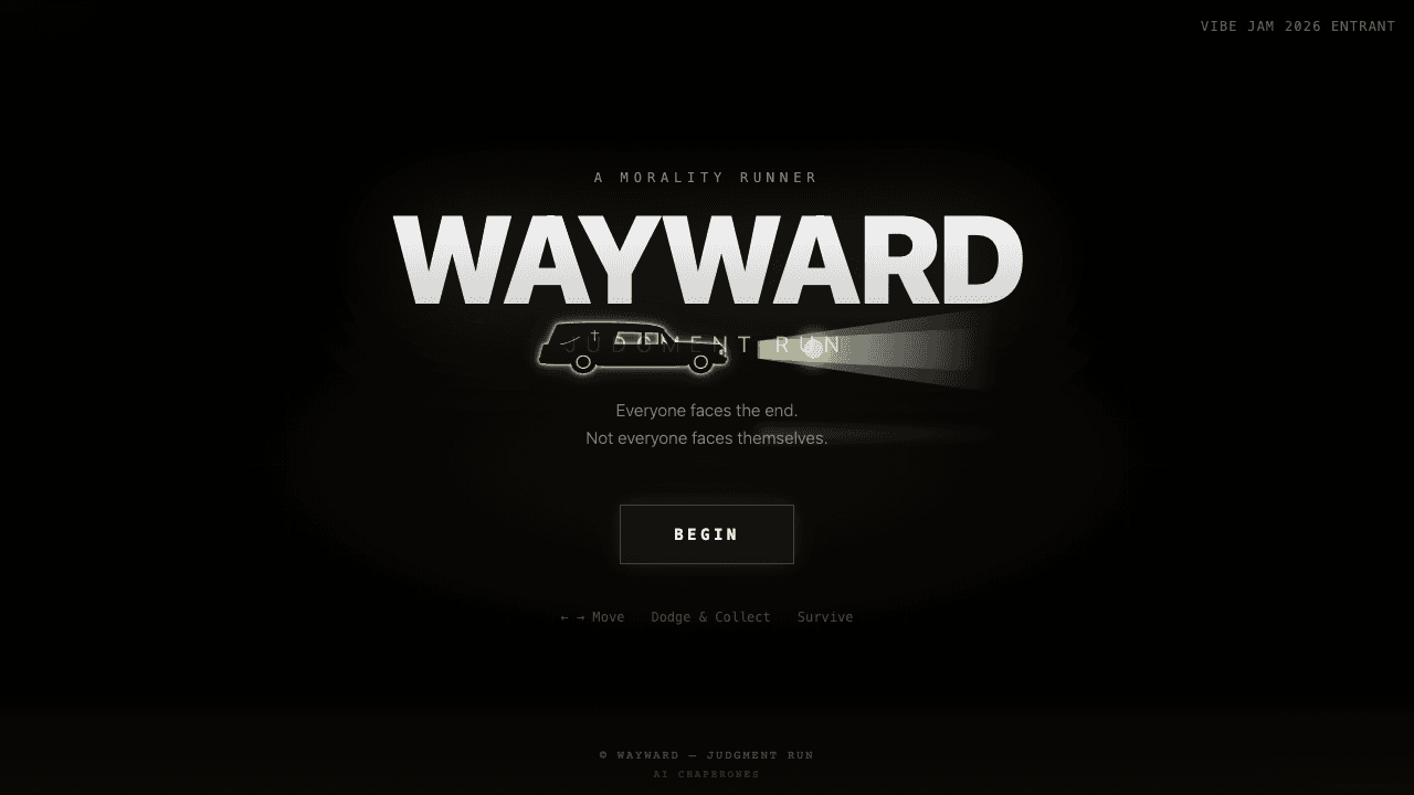 Wayward Judgment Run screenshot