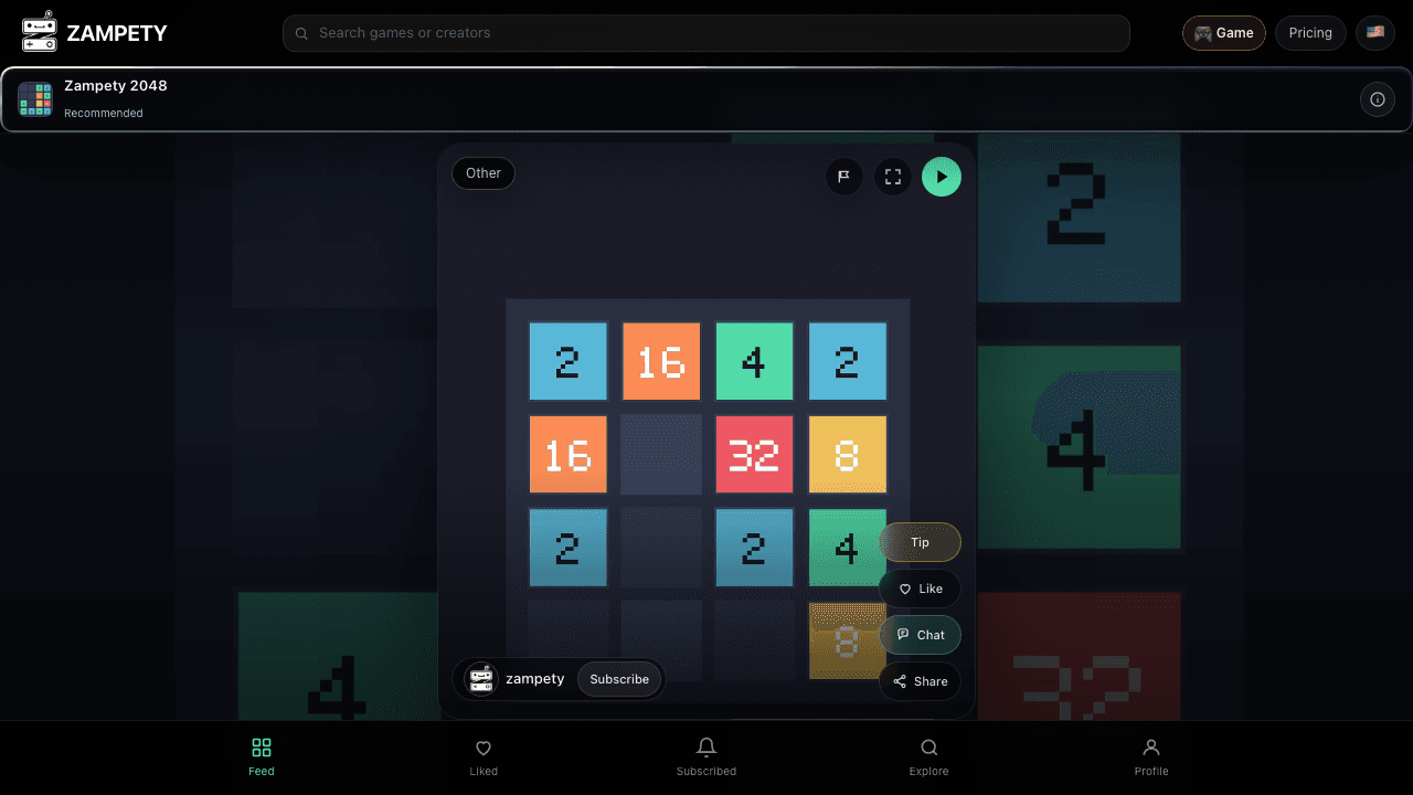 ZAMPETY screenshot