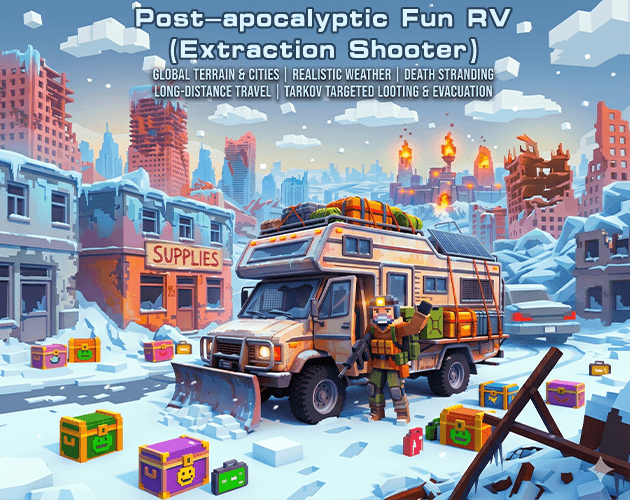 Post-apocalyptic Fun RV(Extraction Shooter) screenshot