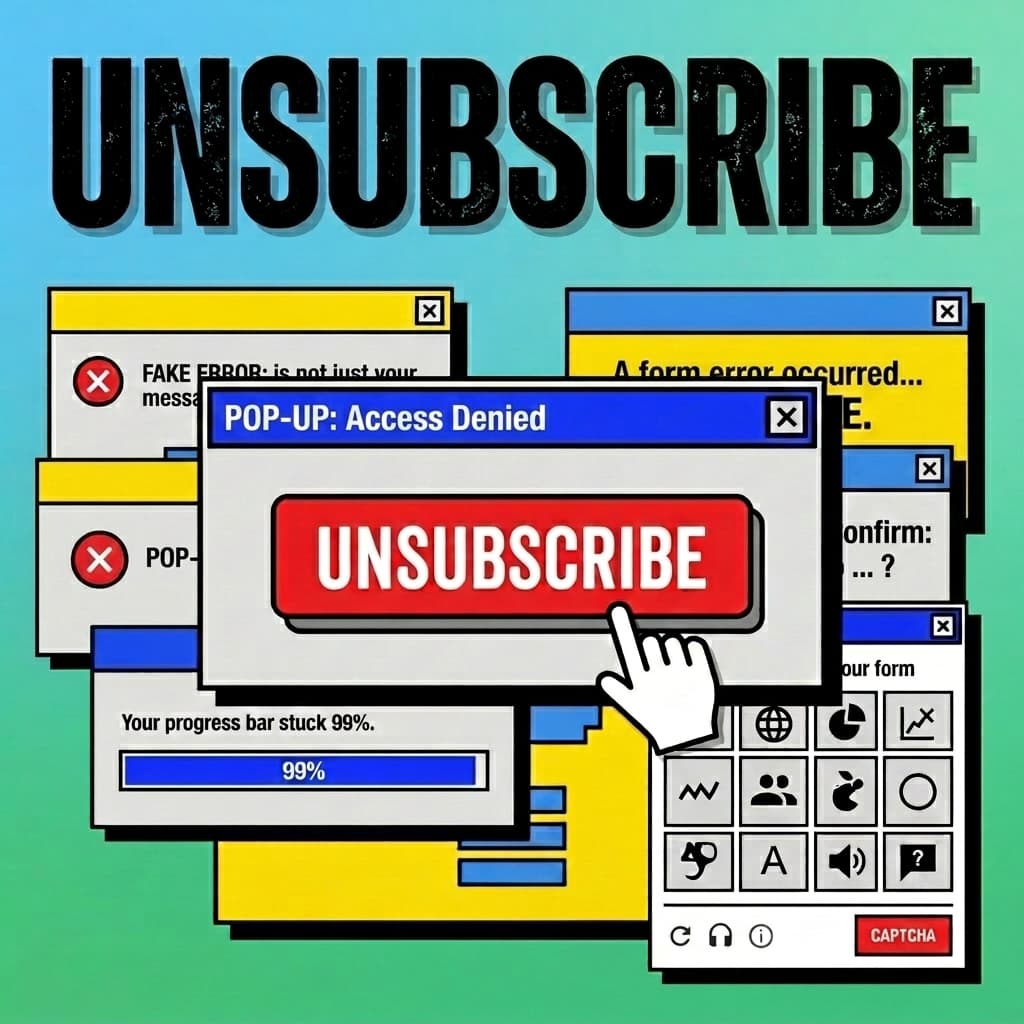 The UnSubscribe Maze by Keyboard Smasher screenshot