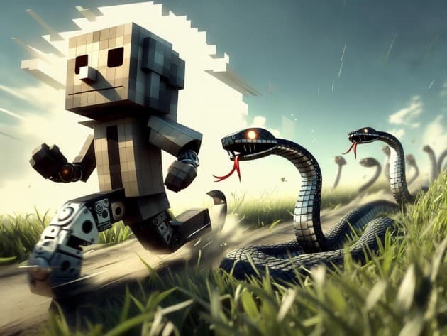 Surviving the Snake by wlakinsson screenshot