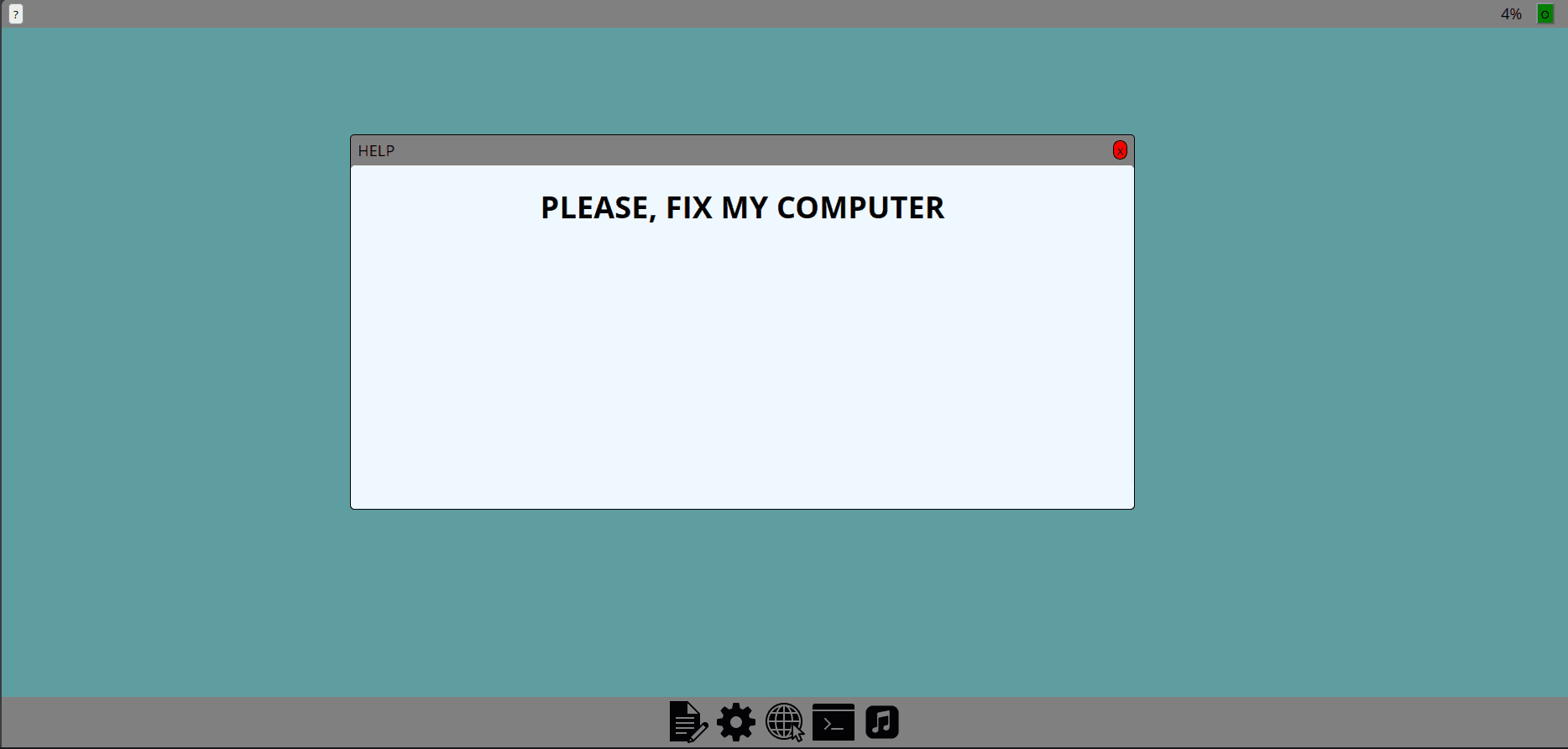 Please, fix my computer screenshot