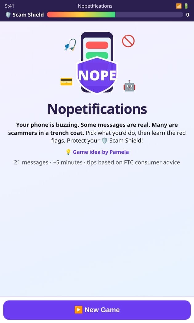Nopetifications screenshot