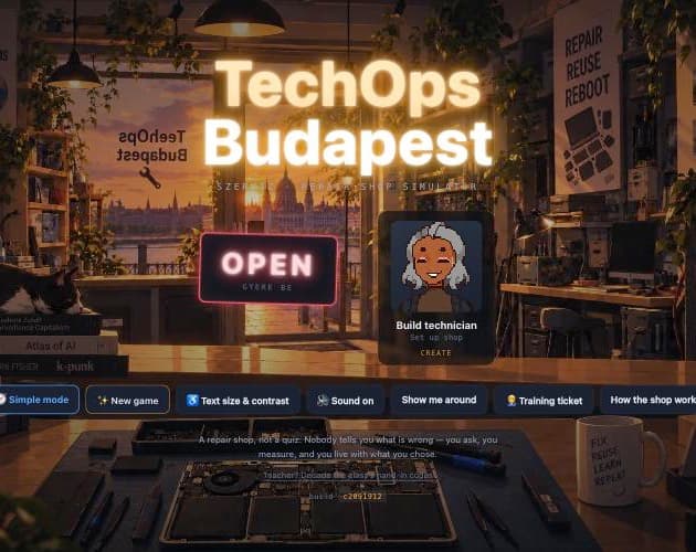 TechOps Budapest screenshot
