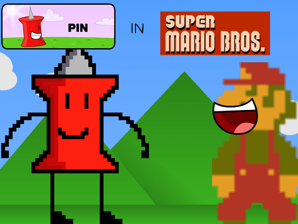 Pin in Super Mario Bros. screenshot