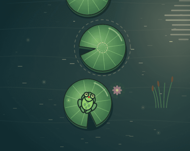 跳跳蛙 Hop Hop Frog screenshot