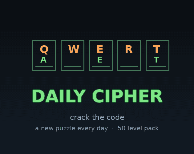 Daily Cipher screenshot