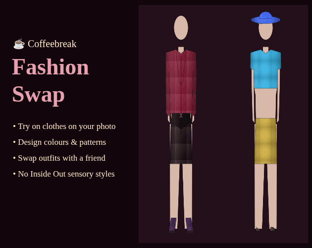 Coffeebreak Fashion Swap screenshot