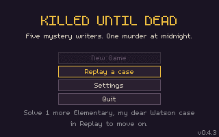 Killed until dead screenshot