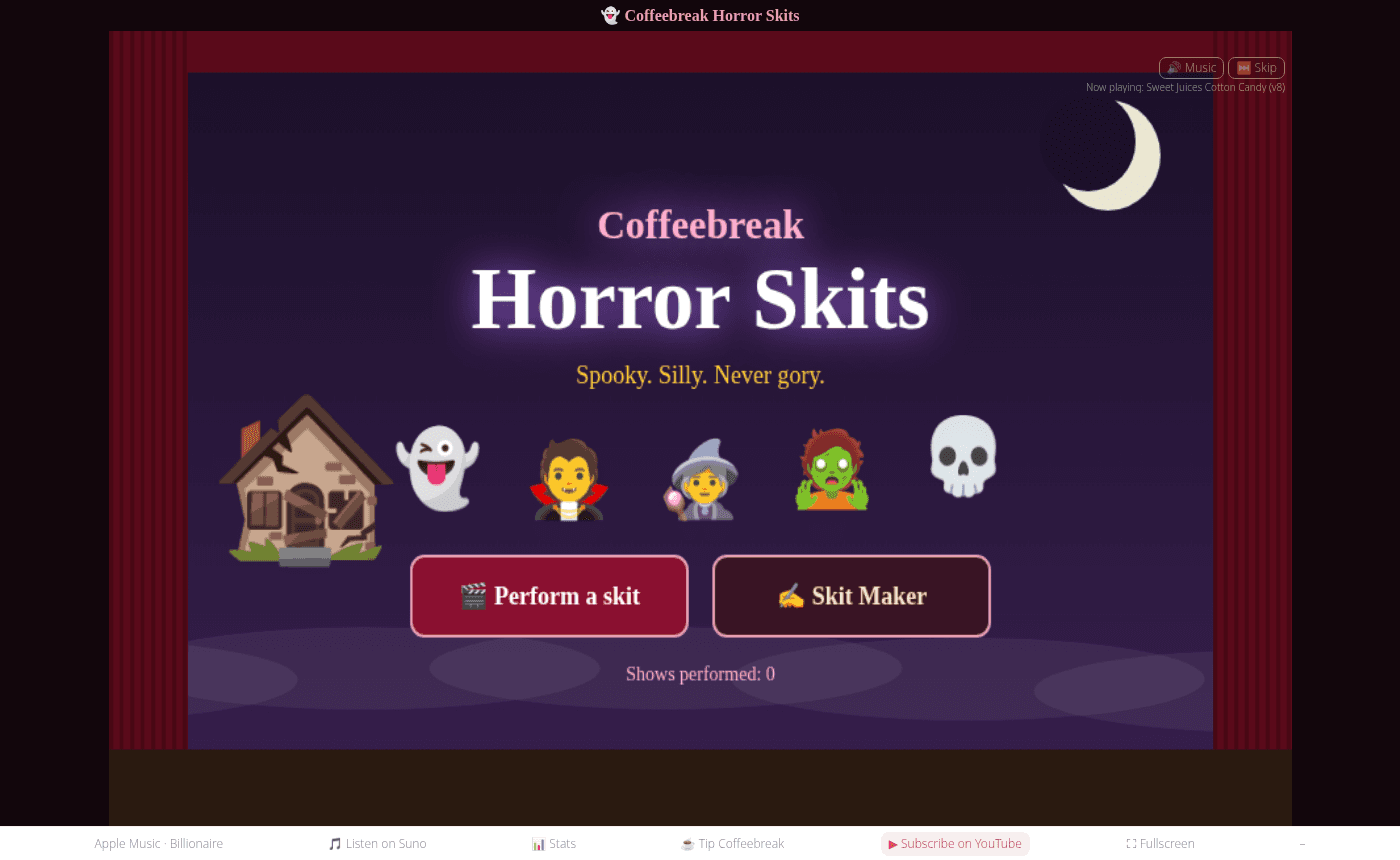 Coffeebreak Horror Skits screenshot