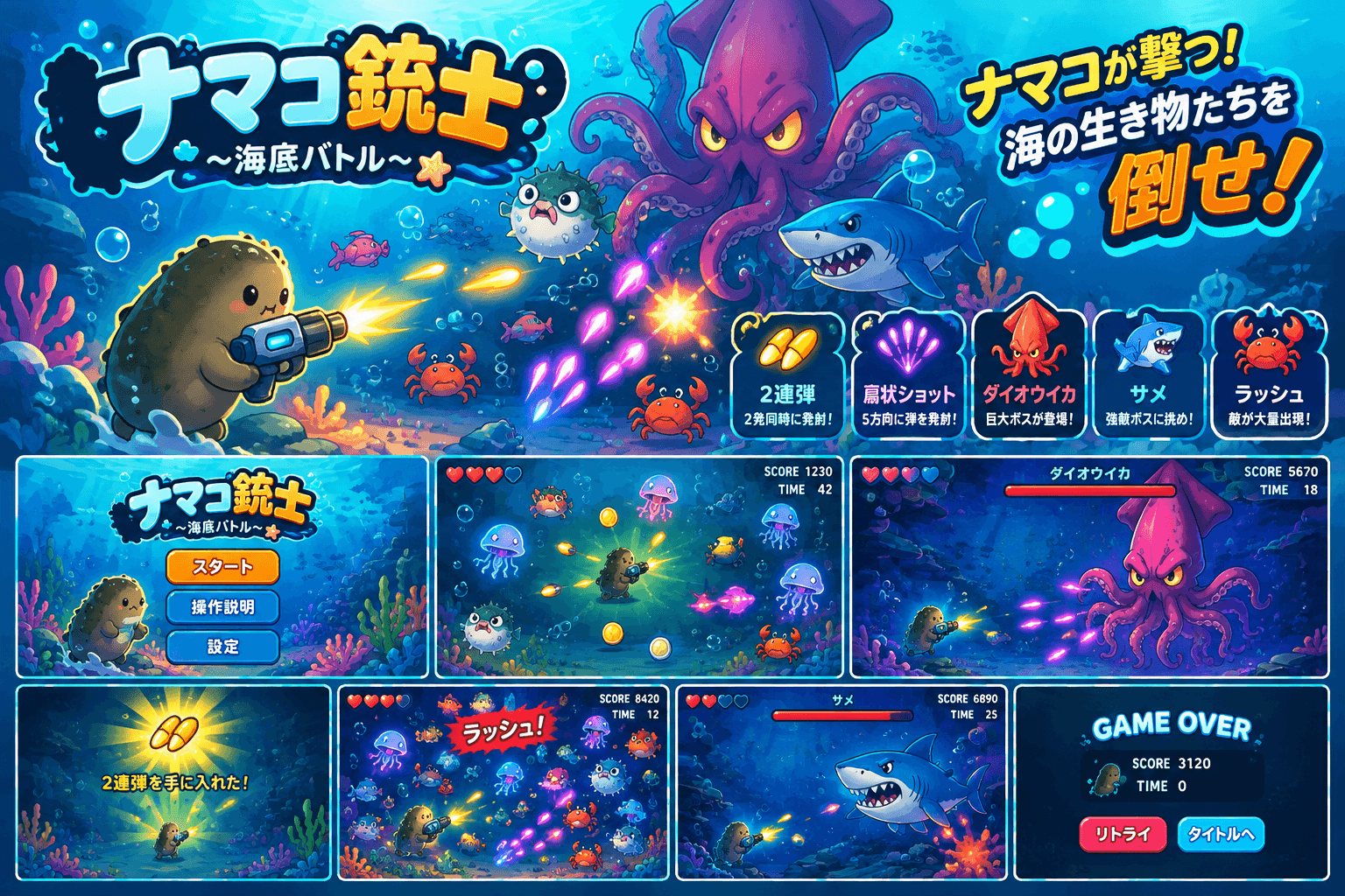 namako_shooter screenshot