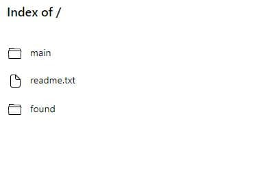 FileNotFound screenshot