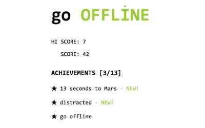 go OFFLINE screenshot