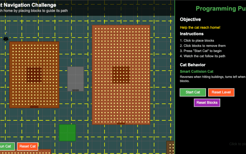 Learn to Code Cat screenshot